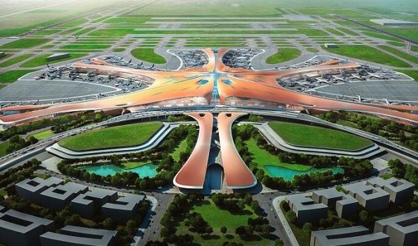 鳳凰展翅:新機(jī)場芳容顯露 五個(gè)指廊外檐年底亮相393601_ 鳳凰展翅:新機(jī)場芳容顯露 五個(gè)指廊外檐年底亮相